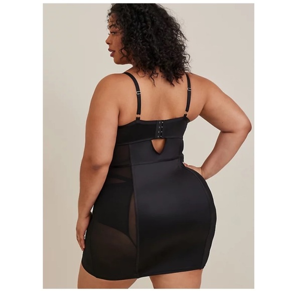 TORRID NWT STRAPPY UNDERWIRE CHEMISE - SATIN BLACK - Picture 3 of 6